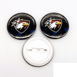 Huy Hiệu Nhựa Tròn Cài Áo