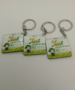 Móc Khóa Mica Mùa Hè Xanh