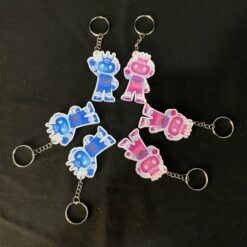 Móc khóa mica ngộ nghĩnh - cute