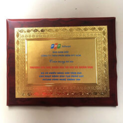 Biểu trưng gỗ đồng giá rẻ