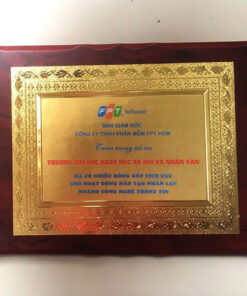 Biểu trưng gỗ đồng giá rẻ