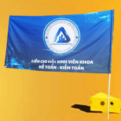 Cờ Chữ Nhật Lớn Cầm Tay