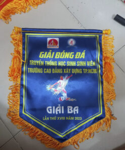 Cờ lưu niệm bóng đá TPHCM - Làm cờ lấy nhanh trong thành phố