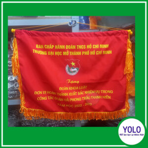 In cờ lưu niệm giá rẻ