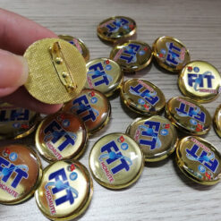 Logo-Huy hiệu cài áo bằng kim loại