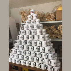 Ly sứ in hình làm quà tặng doanh nghiệp