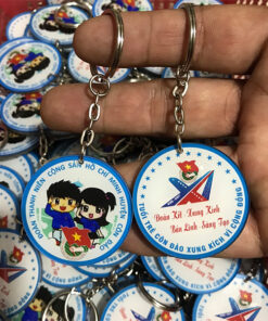 Mẫu móc khóa đoàn trường