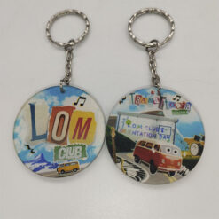 Móc Khóa Mica In Logo Theo Yêu Cầu