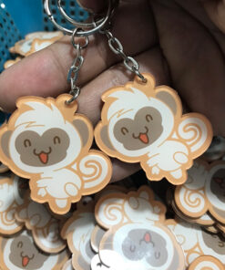 Móc Khóa Mica Khỉ Con