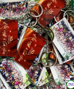 Móc Khoá Mica Tập Thể Lớp