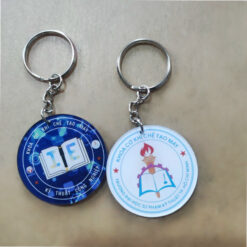 Móc Khóa Mica Tròn 4.5cm