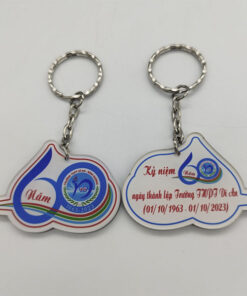 Móc khóa biên dạng 60 năm