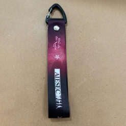 Móc khóa dây vải in hình theo yêu cầu