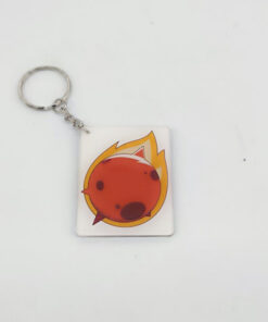 Móc khóa mica chữ nhật