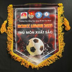 Mẫu cờ lưu niệm bóng đá