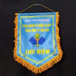 Cờ lưu niệm đuôi tam giác 30x40cm