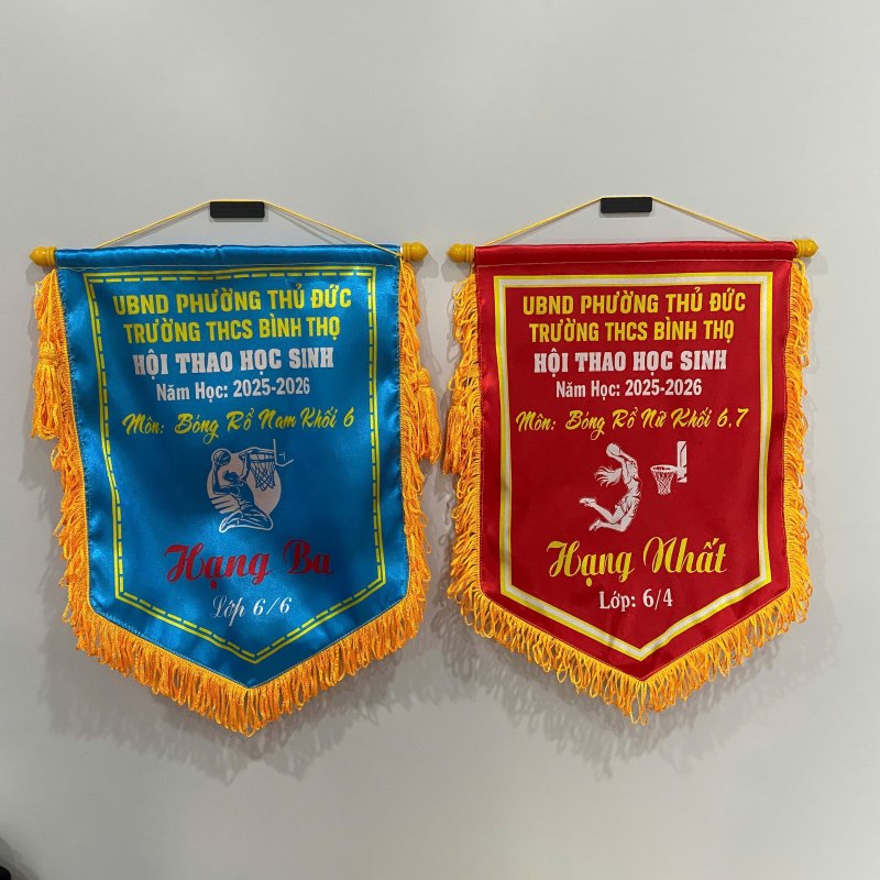 Cờ lưu niệm giải bóng rổ