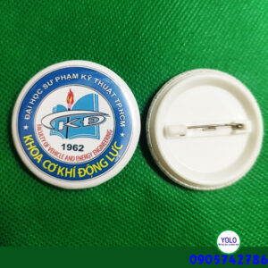 Huy hiệu nhựa, huy hiệu cài áo giá siêu rẻ