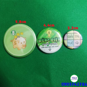 Huy hiệu cài áo lấy ngay tại TP.HCM