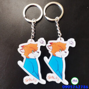 Móc khóa biên dạng độc đáo