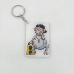 Móc khóa mica khỉ con