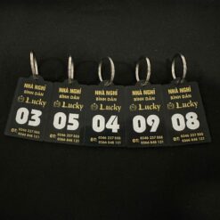 Mẫu móc khóa resort khách sạn