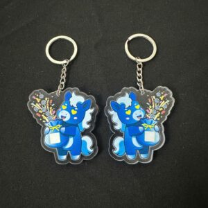 Móc khóa in uv con ngựa