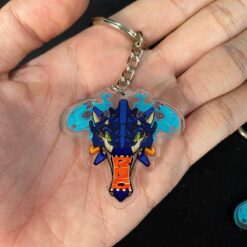 Móc khóa mica biên dạng theo yêu cầu