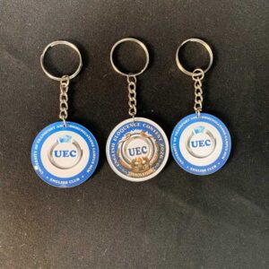 Móc khóa tròn uec in 2 mặt