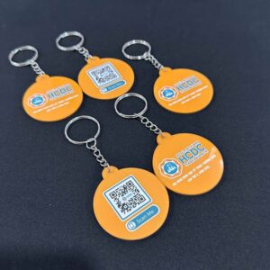 Móc khóa tròn 2 mặt chất lượng tại Thủ Đức