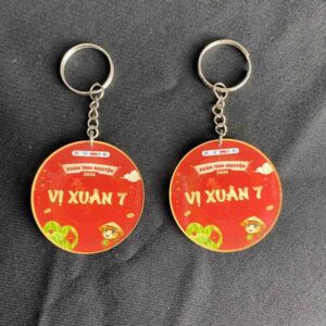 Móc khóa tròn vi xuân 7