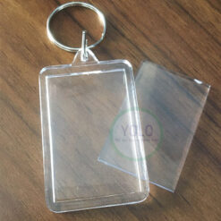 Móc khóa mica trong suốt acrylic