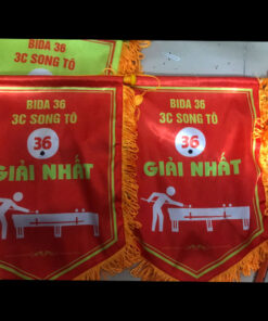 Cờ lưu niệm giải bida carom 3 băng