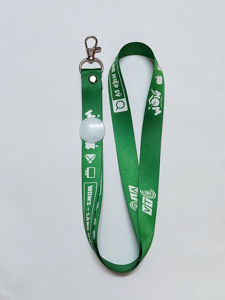 In dây đeo thẻ theo yêu cầu