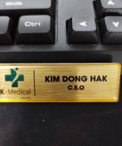 Huy hiệu kim loại in UV