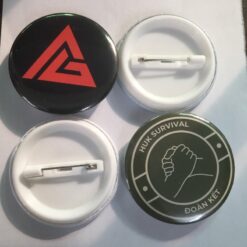 Huy hiệu nhựa tròn cài áo theo yêu cầu