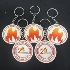 Móc khóa giáo sứ hình tròn