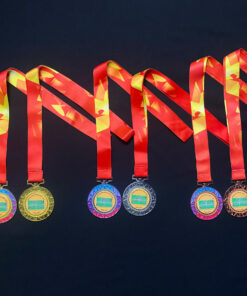 Huy chương cầu vồng đa màu