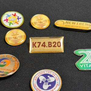 Làm Huy Hiệu Kim Loại Theo Yêu Cầu - Giá rẻ