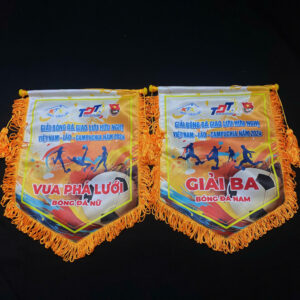 Cờ lưu niệm bóng đá đẹp