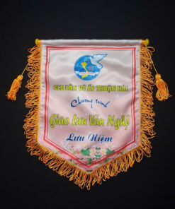 Cờ lưu niệm hội thi dân vũ văn nghệ đẹp