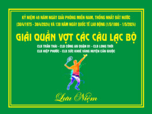 Cờ giải cầu lông 