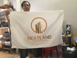 cờ công ty size lớn