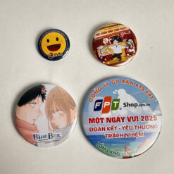 Sản xuất huy hiệu nhựa tròn chất lượng