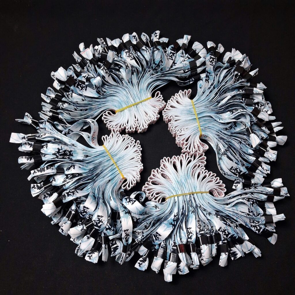 vòng tay vải đeo sự kiện