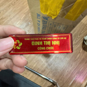 Bảng tên trung tâm phục vụ hành chính