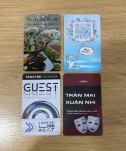 Làm thẻ PVC theo yêu cầu