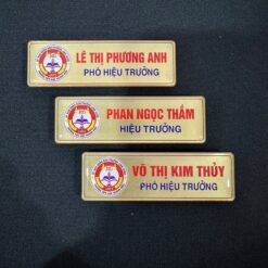 Bảng tên cài áo Đoàn Khoa Trường