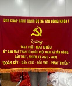 Bức trướng tặng trong đại hội đại biểu