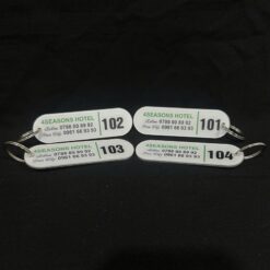 Sản xuất móc khóa mica theo yêu cầu